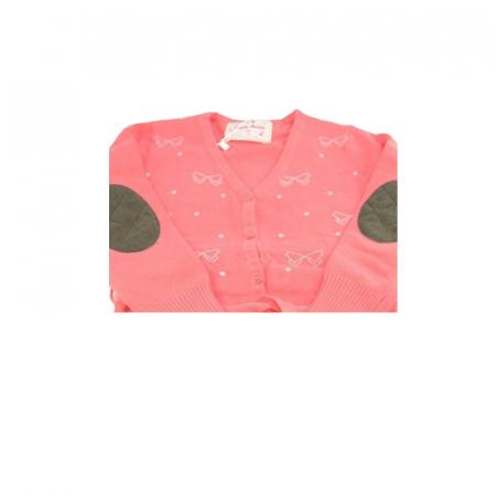 Cardigan cu maneca lunga pentru fete Happy House BL-144-116, Roz [1]