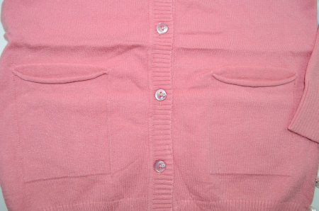 Cardigan cu maneca lunga pentru fete Happy House BL-253R-128, Roz [2]