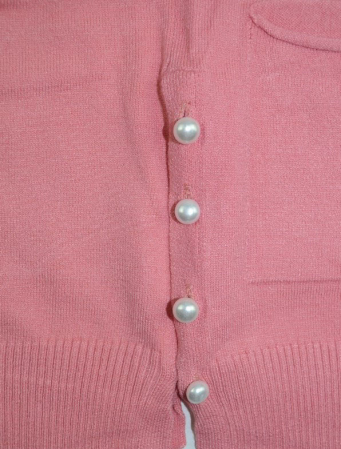 Cardigan cu maneca lunga pentru fete Happy House BL-253R-128, Roz [1]