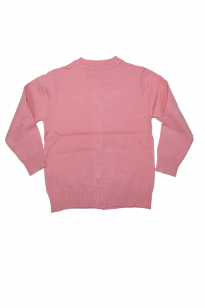 Cardigan cu maneca lunga pentru fete Happy House BL-272-R-80, Roz [2]