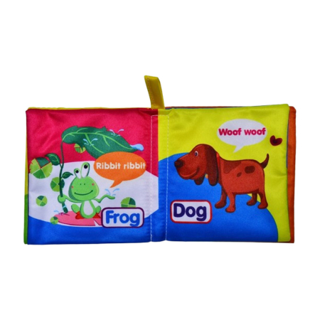 Carte senzoriala despre animale, Mini Junior 0509A, Multicolor [2]