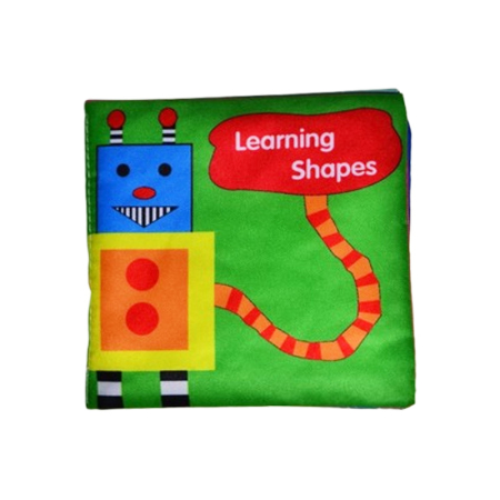 Jucarii bebelusi - Carte senzoriala despre forme, Mini Junior 0509F, Multicolor