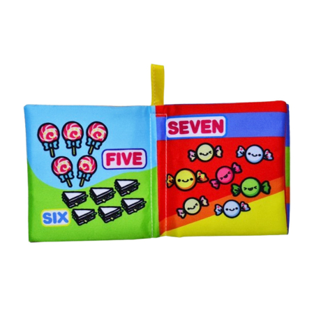 Carte senzoriala despre numere, Mini Junior 0509N, Multicolor [2]