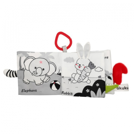 Carte senzoriala despre regnul animal Akuku A0481, Multicolor [3]