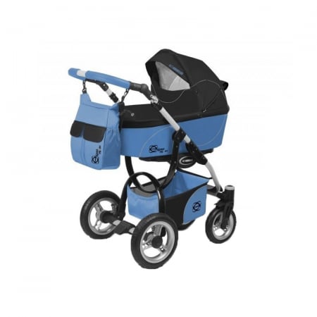 Carucior 2 in 1 BabyActive Elipso Fresh BAE-1A, Albastru [0]