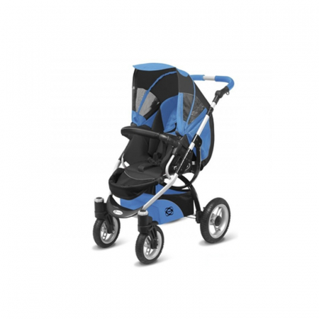 Carucior 2 in 1 BabyActive Elipso Fresh BAE-1A, Albastru [1]