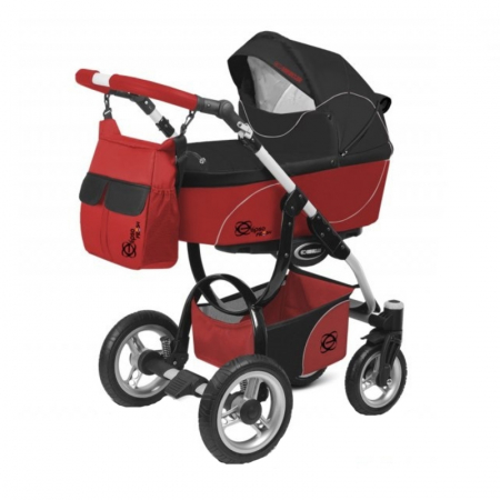 Carucioare - Carucior 2 in 1 BabyActive Elipso Fresh BAE-1R, Rosu