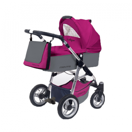Carucioare - Carucior 2 in 1 BabyActive Mini Mo CMM2-RO, Roz