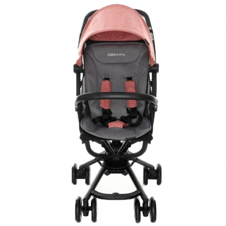 Carucior sport cu pliere compacta Coto Baby Sparrow CB451, Portocaliu [3]