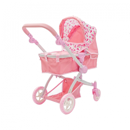 Joaca, activitati si ambalaje - Carucior pentru papusi 2 în 1 Sophie 56089 Baby Mix, Roz
