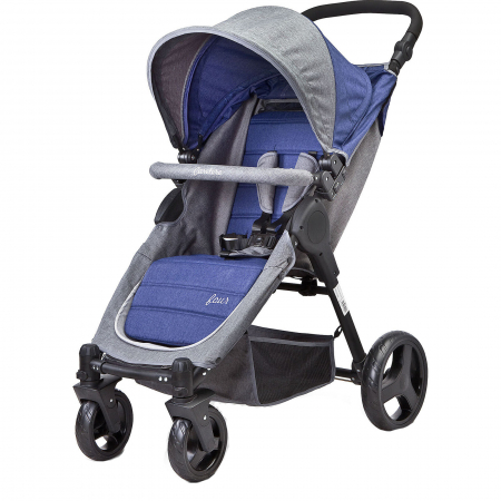 Carucioare - Carucior sport baietei Caretero Four CAR-Four, Bleumarin
