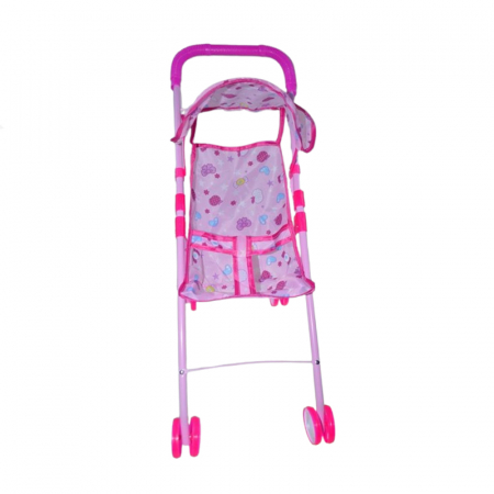 Carucior sport pentru papusi  Mini Junior CP1002, Roz [1]
