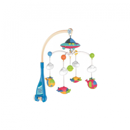 Carusele muzicale - Carusel muzical Baby Mix HS-7225, Multicolor