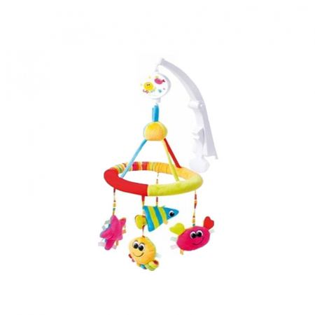 Carusele muzicale - Carusel muzical Ocean Canpol Babies 68/021R, Multicolor