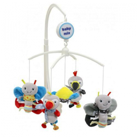 Carusele muzicale - Carusel muzical pentru copii BabyMix 917514, Multicolor