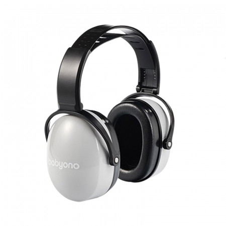 Accesorii camera bebe - Casti antifonice ajustabile pentru copii 24+ luni BabyOno 1573, Gri