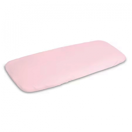 Accesorii camera bebe - Cearceaf cu elastic din bambus pentru saltea 40 x 90 cm Sensillo 392523R, Roz