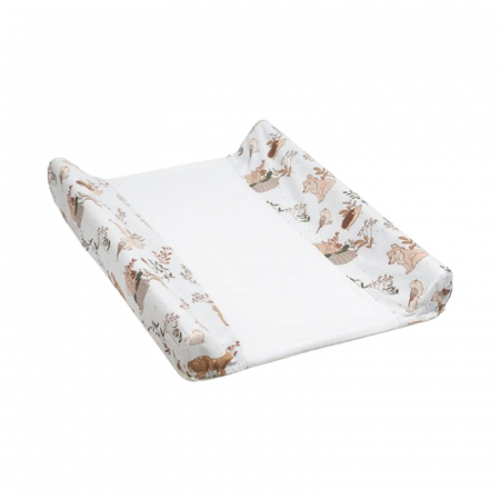 Accesorii camera bebe - Cearceaf cu elastic pentru masa de infasat 50 x 70 cm Sensillo 399461, Multicolor