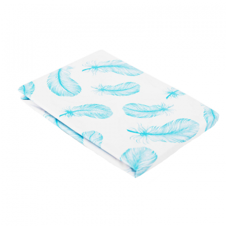 Cearceaf si protectii pentru saltea - Cearceaf cu elastic pentru saltea 120 x 60 cm Sensillo 2213, Alb