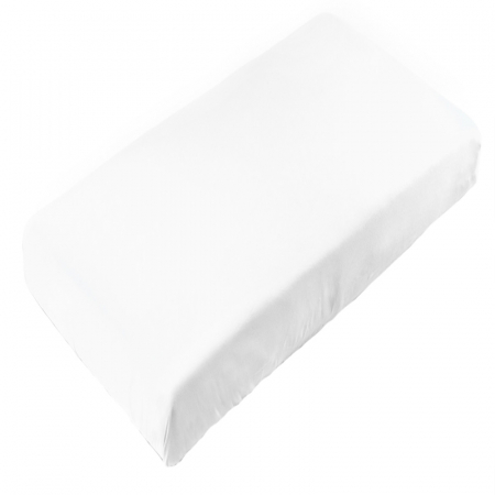 Cearceaf si protectii pentru saltea - Cearceaf cu elastic pentru saltea 120 x 60 cm Sensillo 6765, Alb