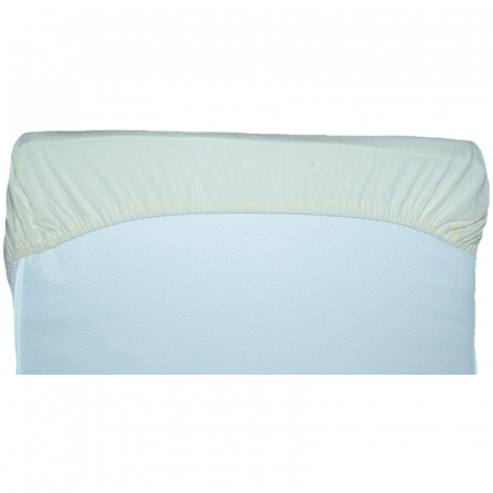Cearceaf cu elastic pentru saltea 140 x 70 x 12 cm Ty i My 065-02C, Crem [3]
