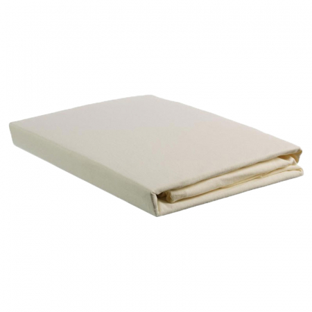 Accesorii camera bebe - Cearceaf impermeabil cu elastic pentru saltea 140 x 70 x 12 cm Ty i My 065-27C, Crem