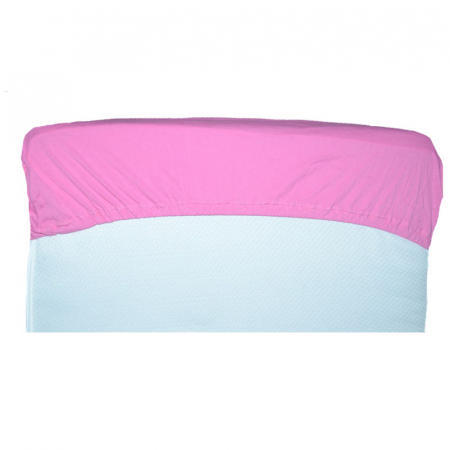 Cearceaf cu elastic pentru saltea 140 x 70 x 12 cm Ty i My CTMJ1R, Roz [2]