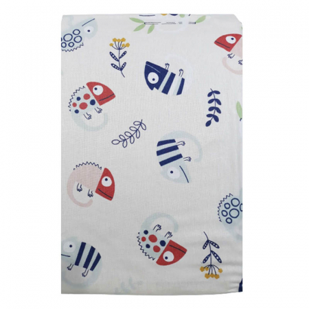 Accesorii camera bebe - Cearceaf cu elastic pentru saltea 40 x 90 cm Ty i My 053847, Multicolor
