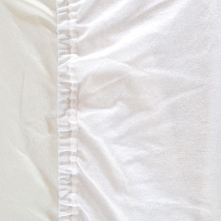 Cearceaf cu elastic pentru saltea 60 x 120 cm Darymex 001626, Alb [1]