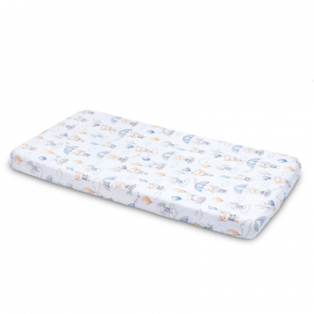 Cearceaf cu elastic pentru saltea 60 x 120 cm Sensillo 391700, Multicolor [4]
