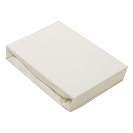 Accesorii camera bebe - Cearceaf cu elastic pentru saltea 60 x 120 cm Sensillo 526789, Crem