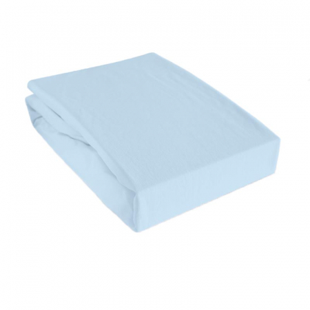 Accesorii camera bebe - Cearceaf cu elastic pentru saltea 70 x 140 cm Darymex A018624, Albastru