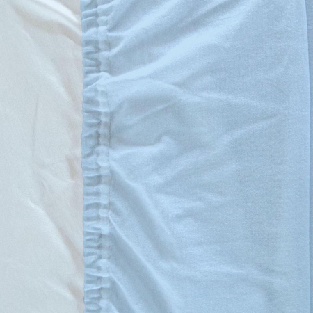 Cearceaf cu elastic pentru saltea 70 x 140 cm Darymex A018624, Albastru [1]