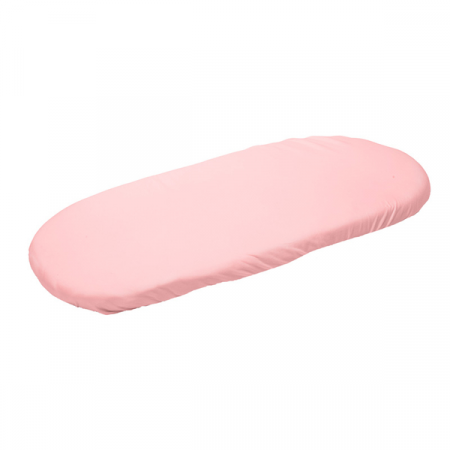 Accesorii carucioare - Cearceaf cu elastic pentru saltea de landou 35 x 75 cm Sensillo 2193, Roz