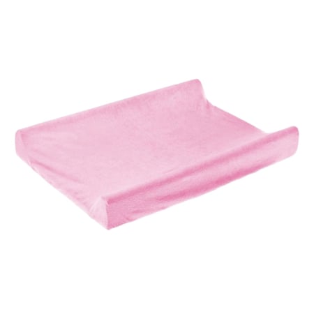 Saltea de infasat - Cearceaf din frotir, cu elastic pentru saltea de infasat 50 x 70 cm Sensillo 524693, Roz