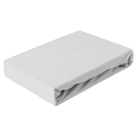 Accesorii camera bebe - Cearceaf impermeabil cu elastic pentru saltea 60 x 120 cm DuetBaby 601155G, Gri