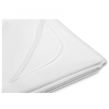 Protectie impermeabil pentru saltea, din frotir, cu elastic pentru saltea 160 x 80 cm, Sensillo 398426, Alb [1]