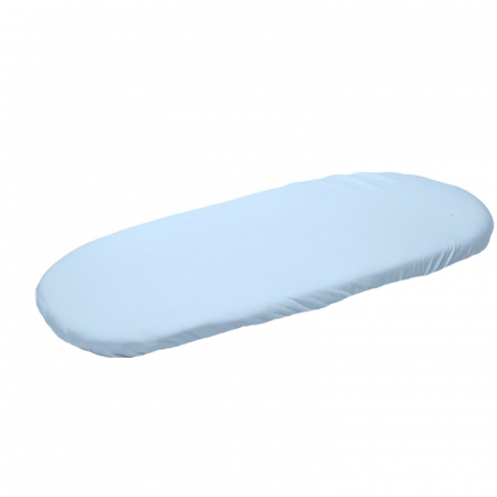 Carucioare - Cearceaf cu elastic pentru saltea de landou 35 x 75 cm Sensillo 2192, Albastru