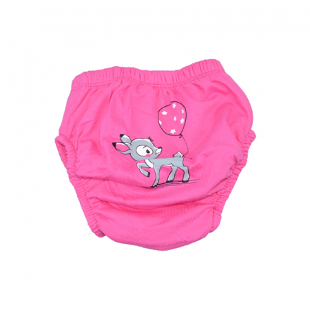 Aleze si chilotei scutec - Chiloti de trecere la olita pentru fete Mini Junior POS-08, Fucsia
