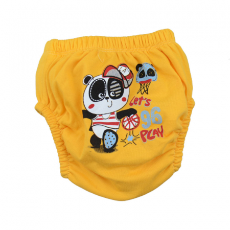 Aleze si chilotei scutec - Chiloti de trecere la olita pentru copii Mini Junior POS-4, Galben