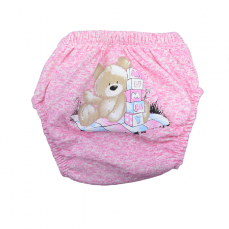 Aleze si chilotei scutec - Chiloti de trecere la olita pentru copii Mini Junior POS-2, Roz