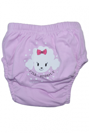 Aleze si chilotei scutec - Chiloti de trecere la olita refolosibili pentru fete Mini Junior POS11-9, Mov