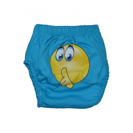 Aleze si chilotei scutec - Chiloti de trecere la olita refolosibili pentru baieti Mini Junior CHREMJ-20, Albastru