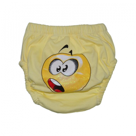 Aleze si chilotei scutec - Chiloti de trecere la olita refolosibili pentru baieti Mini Junior CHREMJ-25, Galben