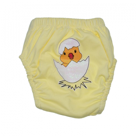 Aleze si chilotei scutec - Chiloti de trecere la olita refolosibili pentru baieti Mini Junior CHREMJ-26, Galben