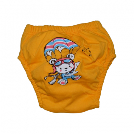 Aleze si chilotei scutec - Chiloti de trecere la olita refolosibili pentru baieti Mini Junior CHREMJ-28, Portocaliu