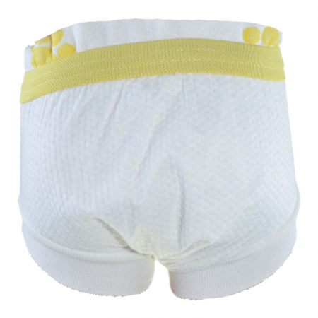 Chiloti de trecere la olita refolosibili pentru fete Mini Junior POS38, Galben [1]