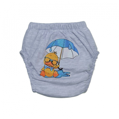 Aleze si chilotei scutec - Chiloti de trecere la olita refolosibili pentru copii Mini Junior CHREMJ-40, Gri