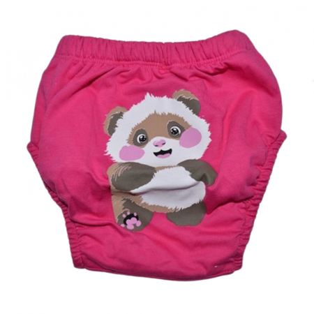 Aleze si chilotei scutec - Chiloti de trecere la olita refolosibili pentru copii Mini Junior CTR-MJ11, Fucsia