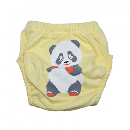 Aleze si chilotei scutec - Chiloti de trecere la olita refolosibili pentru copii Mini Junior CTR-MJ12, Galben